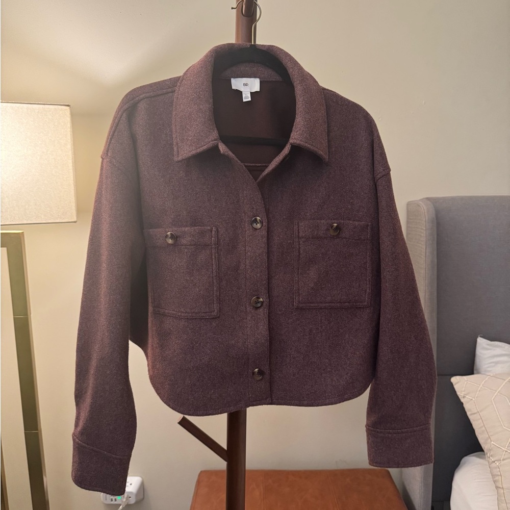 BP Cropped Purple Jacket